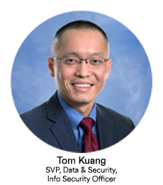 Tom Kuang — SVP, Data & Security, Info Security Officer