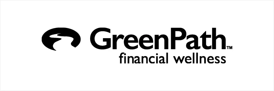 Black logo for GreenPath Financial Wellness
